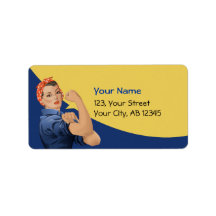 Rosie de Riveter Label
