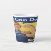 Rosie de Riveter Latte Mok (Voorkant)
