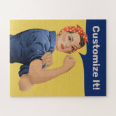Rosie de Riveter Legpuzzel (Horizontaal)