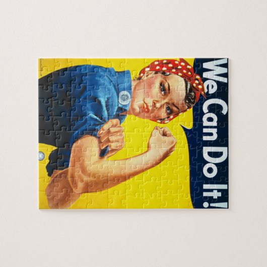 Rosie de Riveter Legpuzzel (Horizontaal)