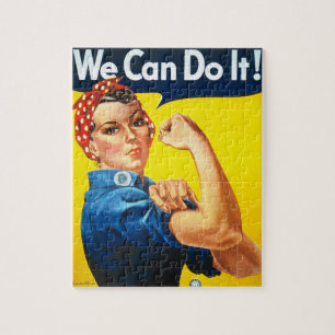 Rosie de Riveter Legpuzzel