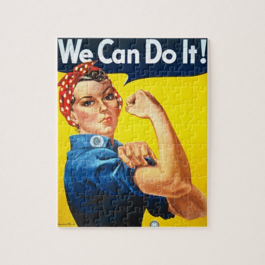 Rosie de Riveter Legpuzzel (Verticaal)