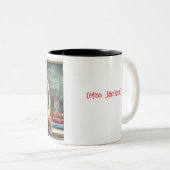 Rosie de Riveter Leraar Tweekleurige Koffiemok (Voorkant rechts)