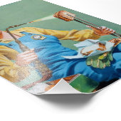 Rosie de Riveter maakt gebrande kaas Foto Afdruk (Hoek)