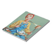 Rosie de Riveter maakt gebrande kaas Notitieblok (Linkerzijde)