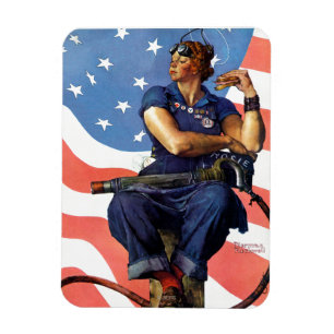 Rosie de Riveter Magneet