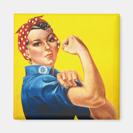 Rosie De Riveter Magneet (Voorkant)