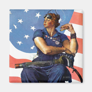 Rosie de Riveter Magneet