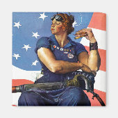 Rosie de Riveter Magneet (Voorkant)