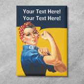 Rosie de Riveter  Magneet