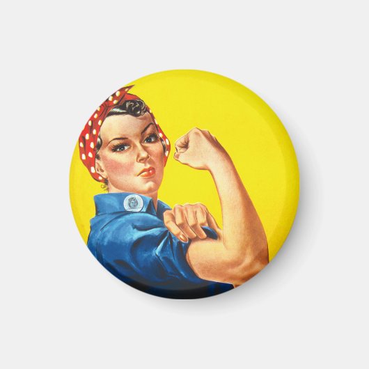Rosie De Riveter Magneet (Voorkant)