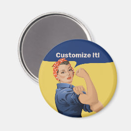 Rosie de Riveter Magneet