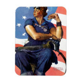 Rosie de Riveter Magneet (Verticaal)