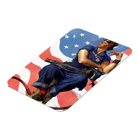 Rosie de Riveter Magneet (Linkerzijde)