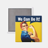 Rosie de Riveter | Magneet | Engels (Voorkant / Achterkant)