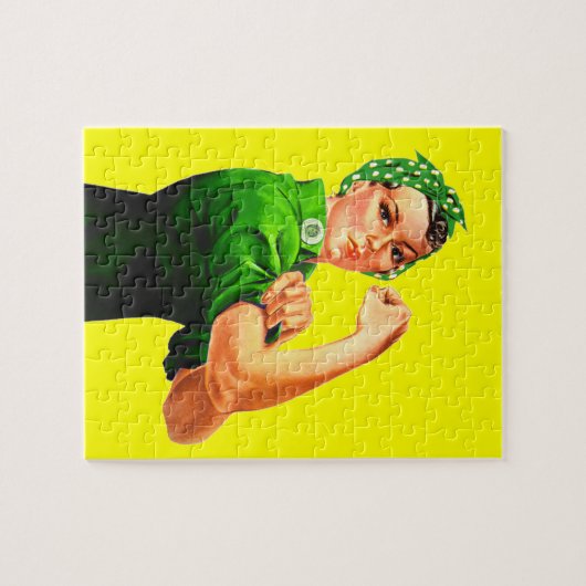 Rosie De Riveter - Militaire Steun Legpuzzel (Horizontaal)