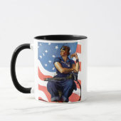 "Rosie de Riveter" Mok (Links)