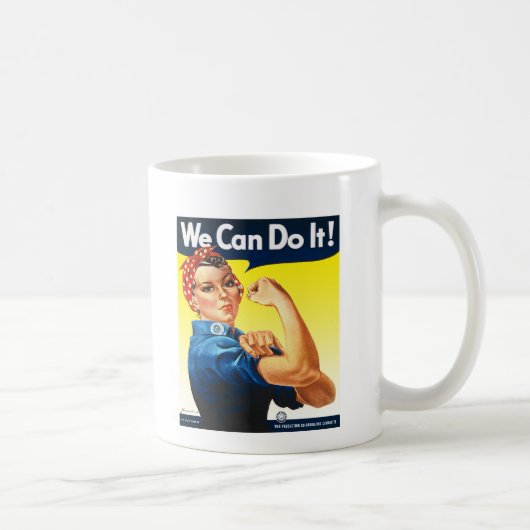 Rosie de Riveter-Mok Koffiemok (Rechts)