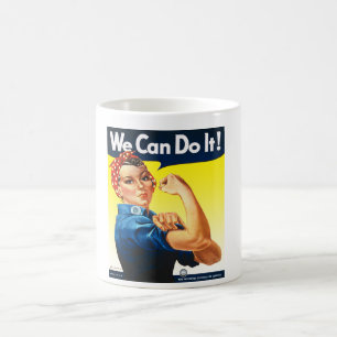 Rosie de Riveter-Mok Koffiemok