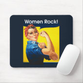 Rosie de Riveter ~ Muismat (Met muis)