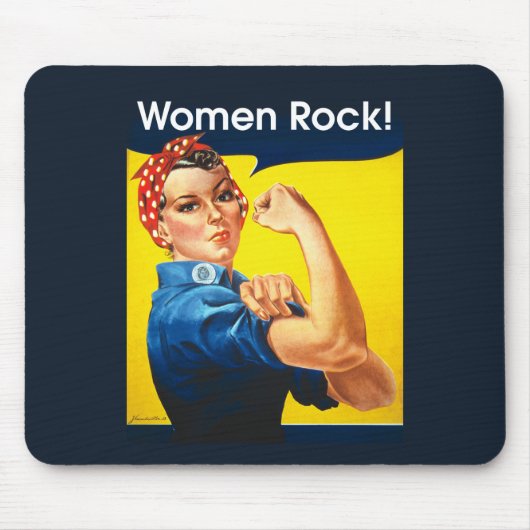 Rosie de Riveter ~ Muismat (Voorkant)