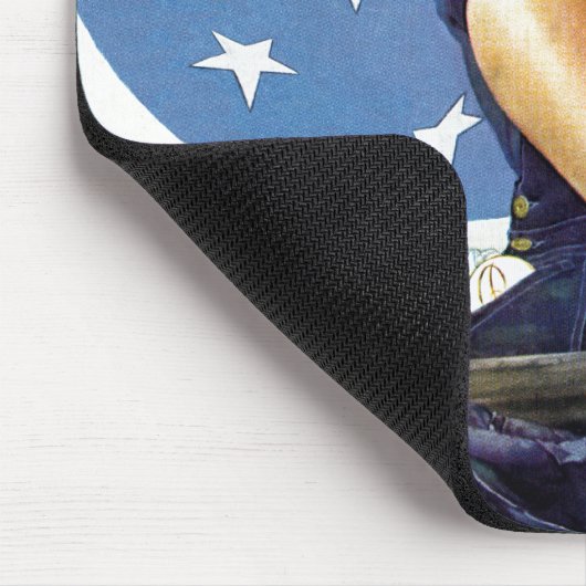 Rosie de Riveter Muismat (Hoek)