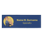 Rosie de Riveter Naambadge (Voorkant)