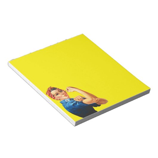 Rosie De Riveter Notitieblok (Schuin)