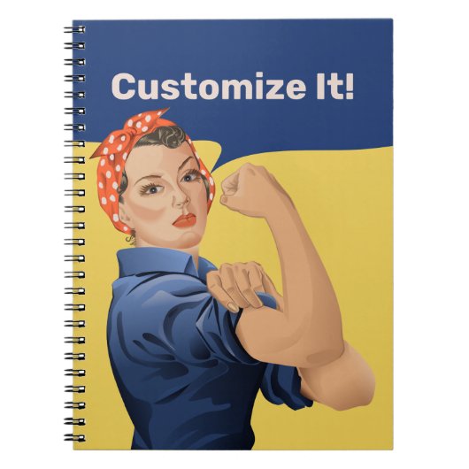 Rosie de Riveter Notitieboek (Voorkant)