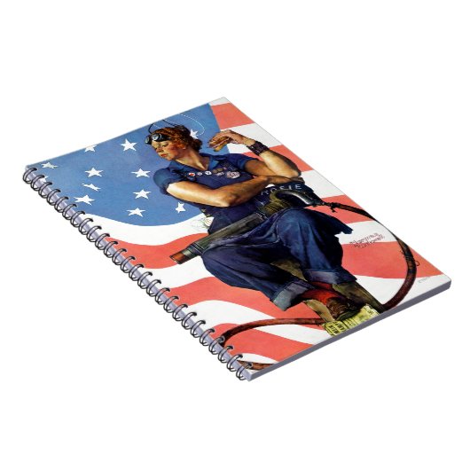 "Rosie de Riveter" Notitieboek (Rechterzijde)