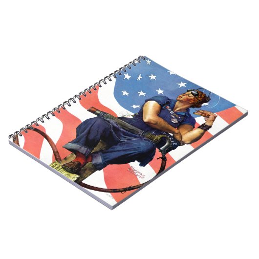 "Rosie de Riveter" Notitieboek (Linkerzijde)