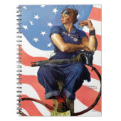 "Rosie de Riveter" Notitieboek (Voorkant)