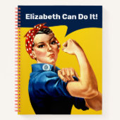Rosie de Riveter | NOTITIEBOEK | Personaliseren (Voorkant)
