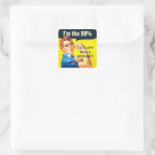 Rosie de Riveter OWS sticker (Tas)