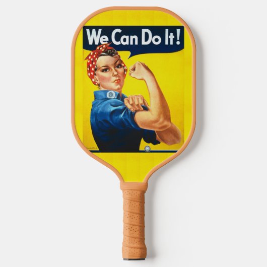 Rosie de Riveter Pickleball Paddle (Voorkant)