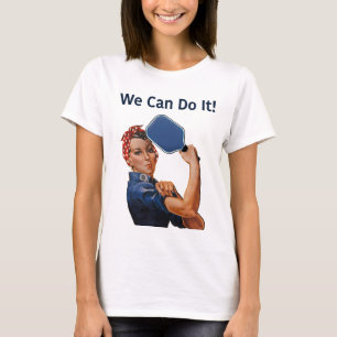 Rosie de Riveter Pickleball shirt