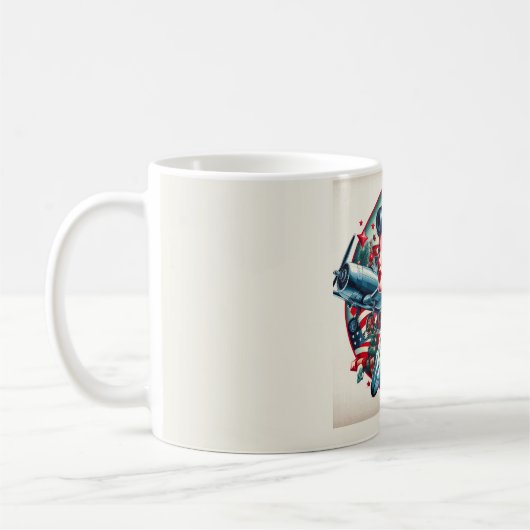 Rosie de Riveter Pin-up Meisje Mok (Links)