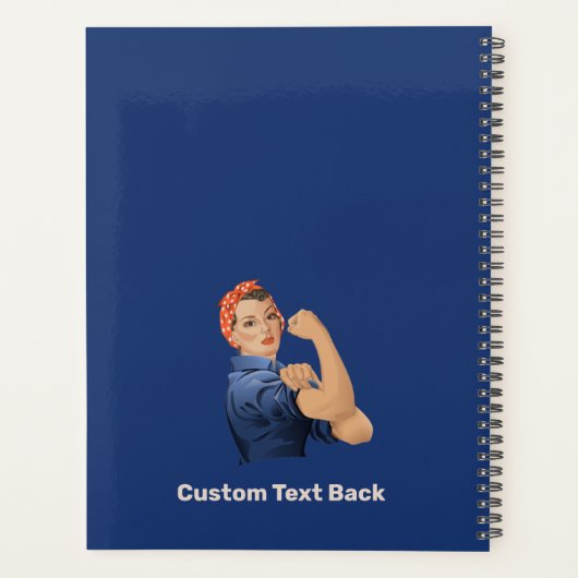 Rosie de Riveter Planner (Achterkant)