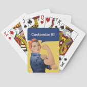 Rosie de Riveter Pokerkaarten (Achterkant)