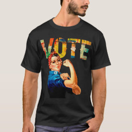 Rosie de Riveter Politieke Stem Shirten T-shirt