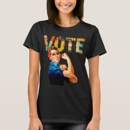 Rosie de Riveter Politieke Stem Shirten T-shirt