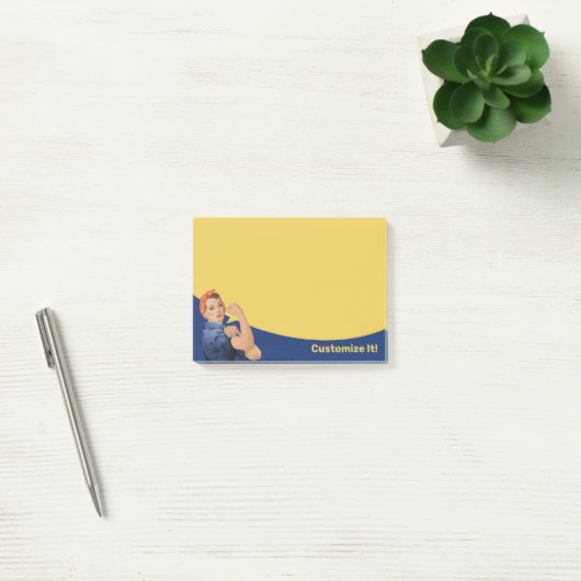 Rosie de Riveter Post-it Notes (Kantoor)