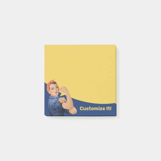 Rosie de Riveter Post-it Notes (Voorkant)