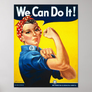 Rosie de Riveter Poster