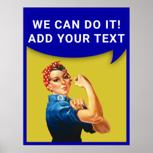 Rosie De Riveter Poster