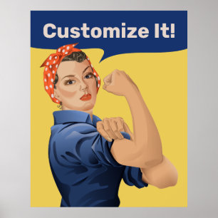 Rosie de Riveter Poster