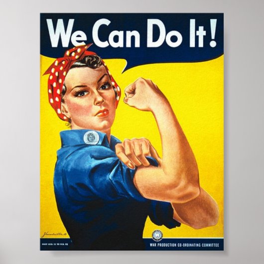 Rosie de Riveter Poster (Voorkant)