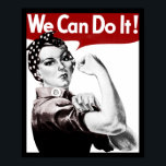 Rosie de Riveter Poster<br><div class="desc">We kunnen het!</div>