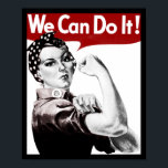 Rosie de Riveter Poster<br><div class="desc">We kunnen het!</div>