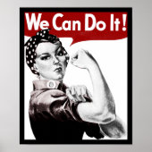 Rosie de Riveter Poster (Voorkant)